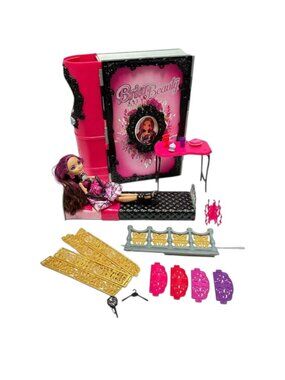 Briar Beauty Ever After High 3 Room Playset Thronecoming Doll and Book Playset